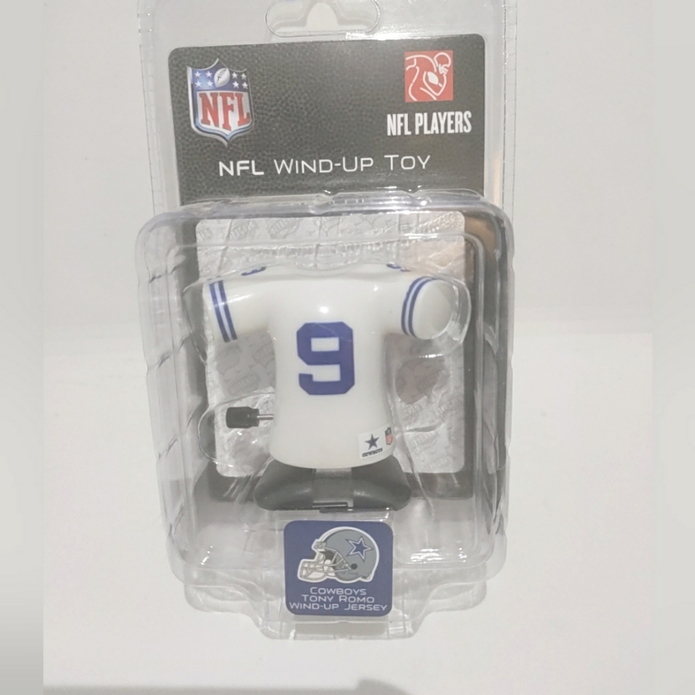 Dallas Cowboys Tony Romo Wind-Up Jerse Toy NFL NEW in package